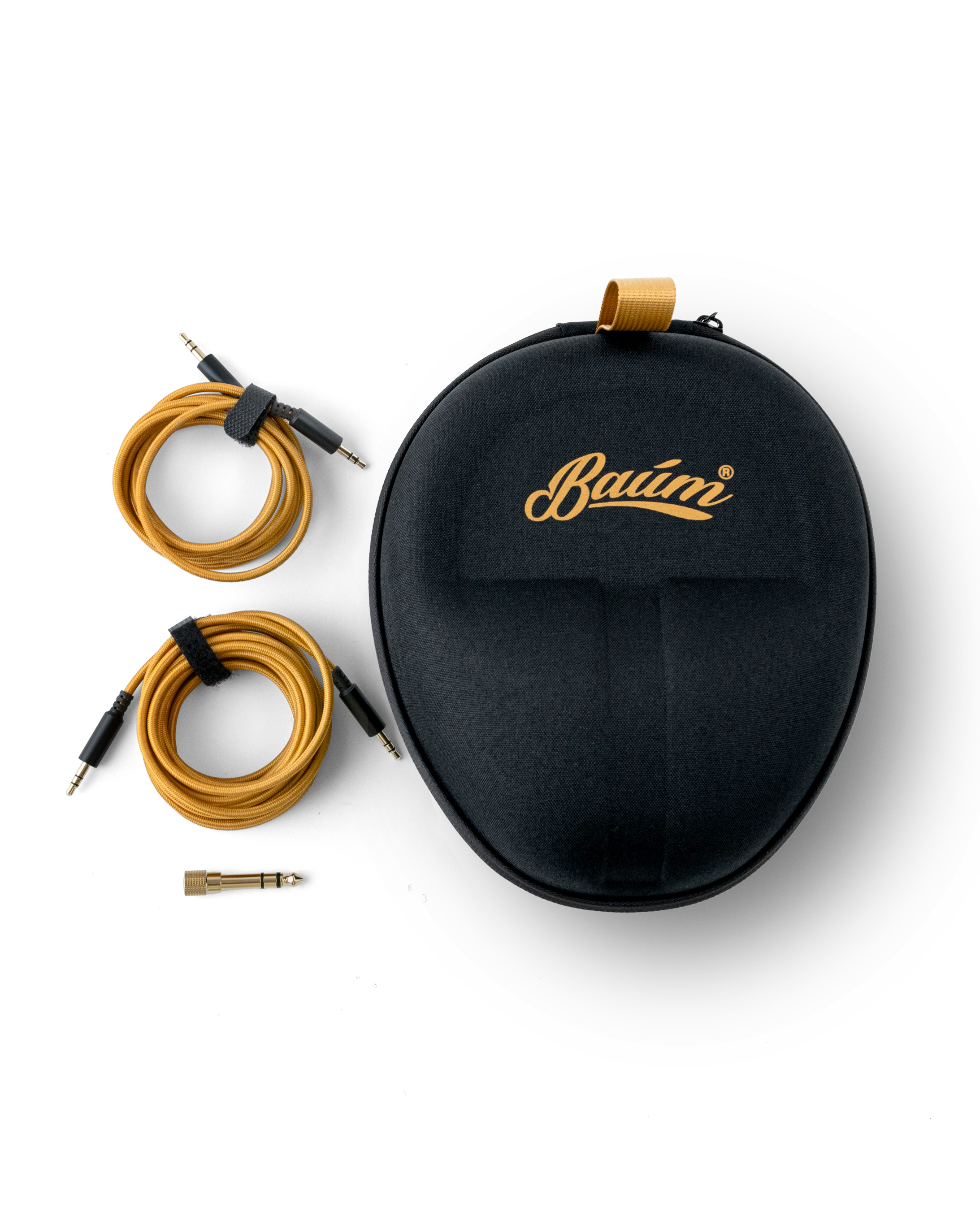 Protective Baum Travel Hardcase + 2x Ellipse Cables